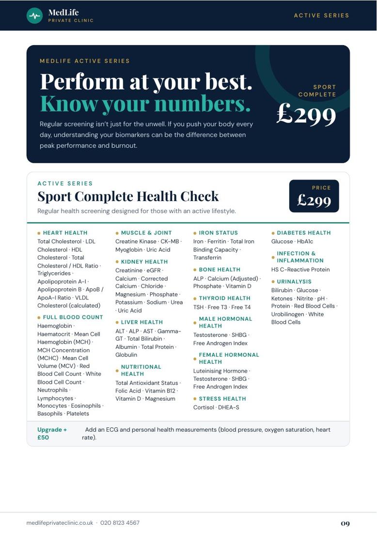 MedLife Private Clinic: Sport Complete
